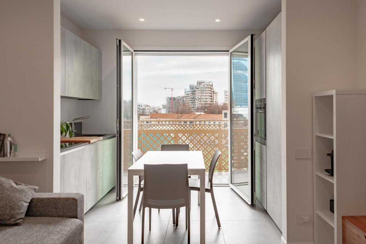 Bnbutler - Flavio Gioia, 5 - Appartamento Con Vista, Citylife ミラノ エクステリア 写真
